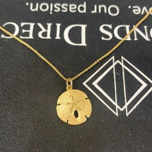 Sand dollar necklace